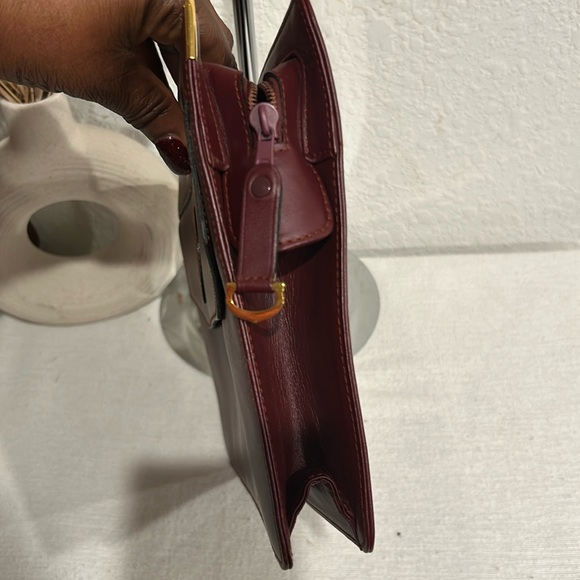 Cartier Red Leather Clutch Bag - Picture 5 of 13